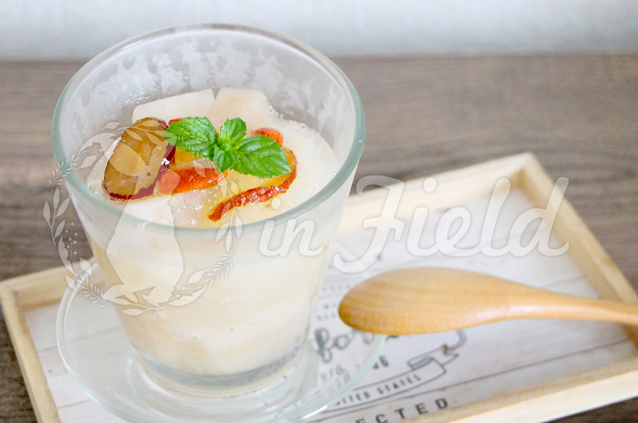 梨と白きくらげの薬膳スイーツ