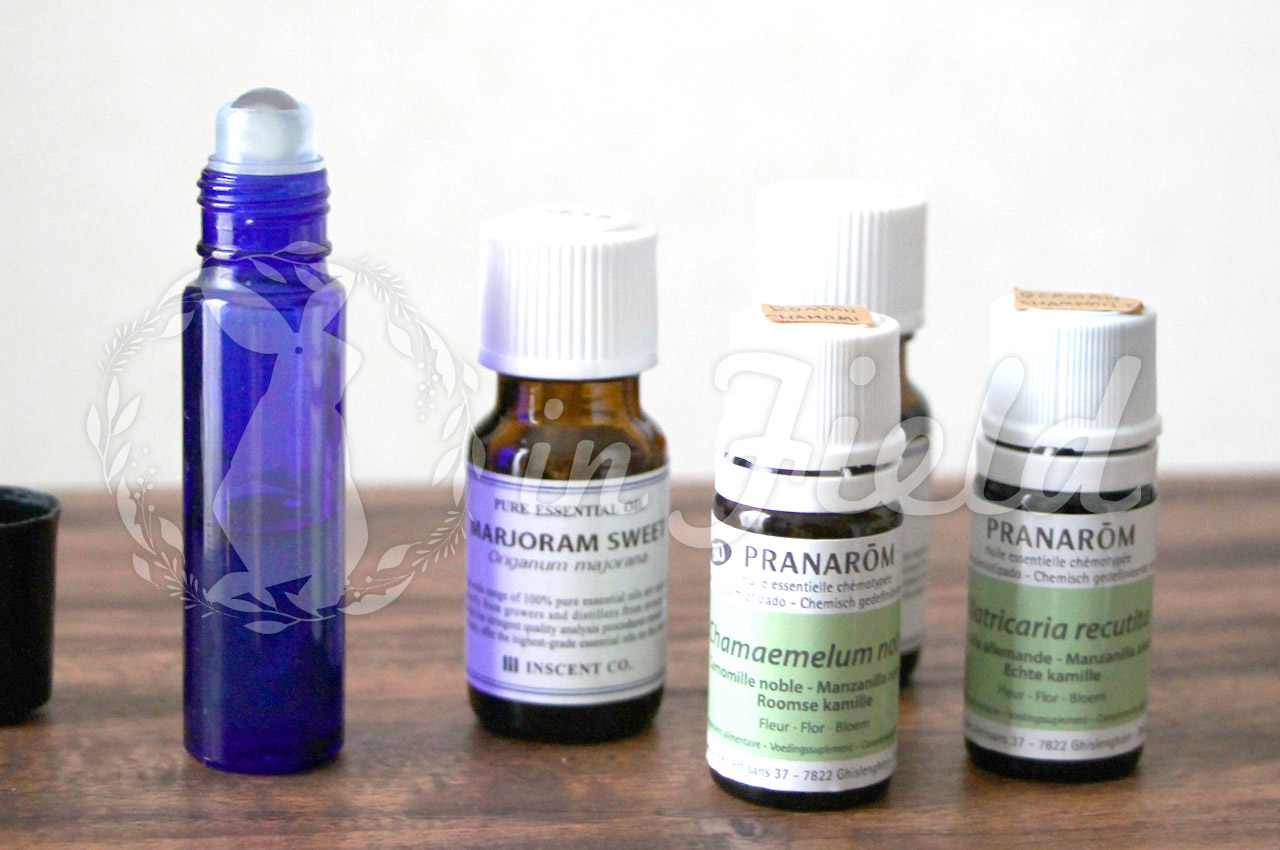 頭痛対策ハーブオイル