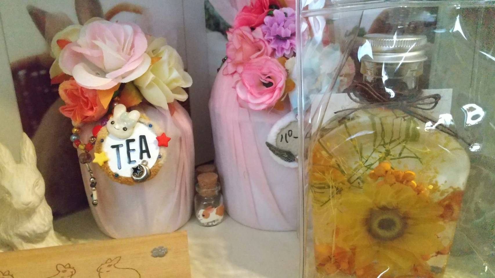 うさぎのお悔やみ花供花