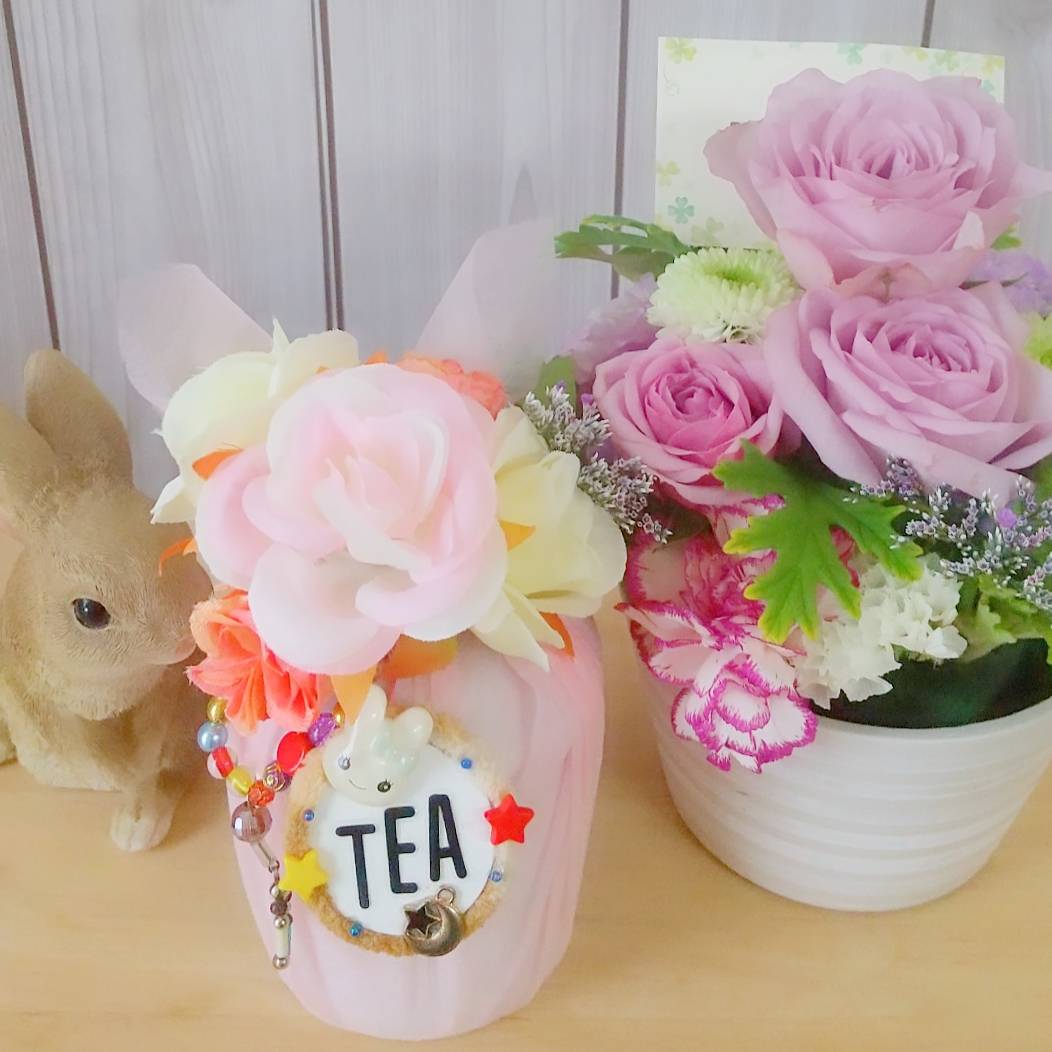 うさぎのお悔やみ花供花