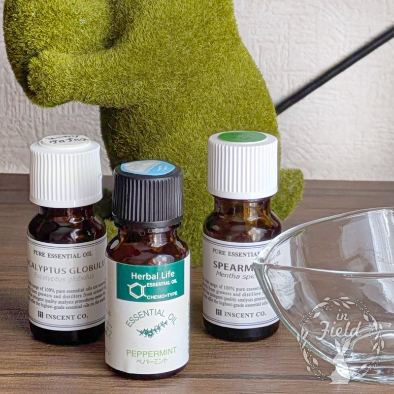 花粉症対策のブレンド精油をご用意しております