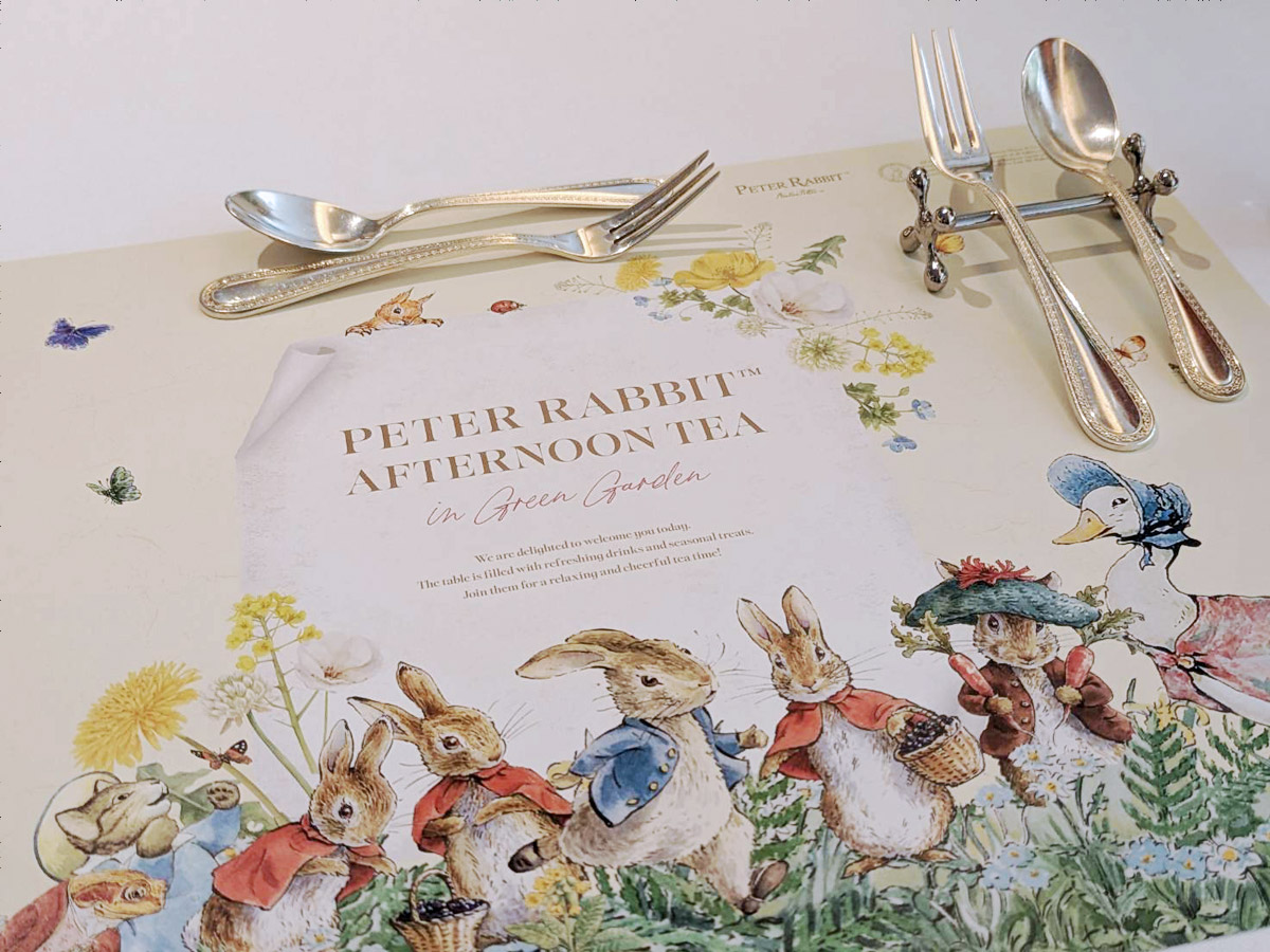ピーターラビットアフタヌーンティー