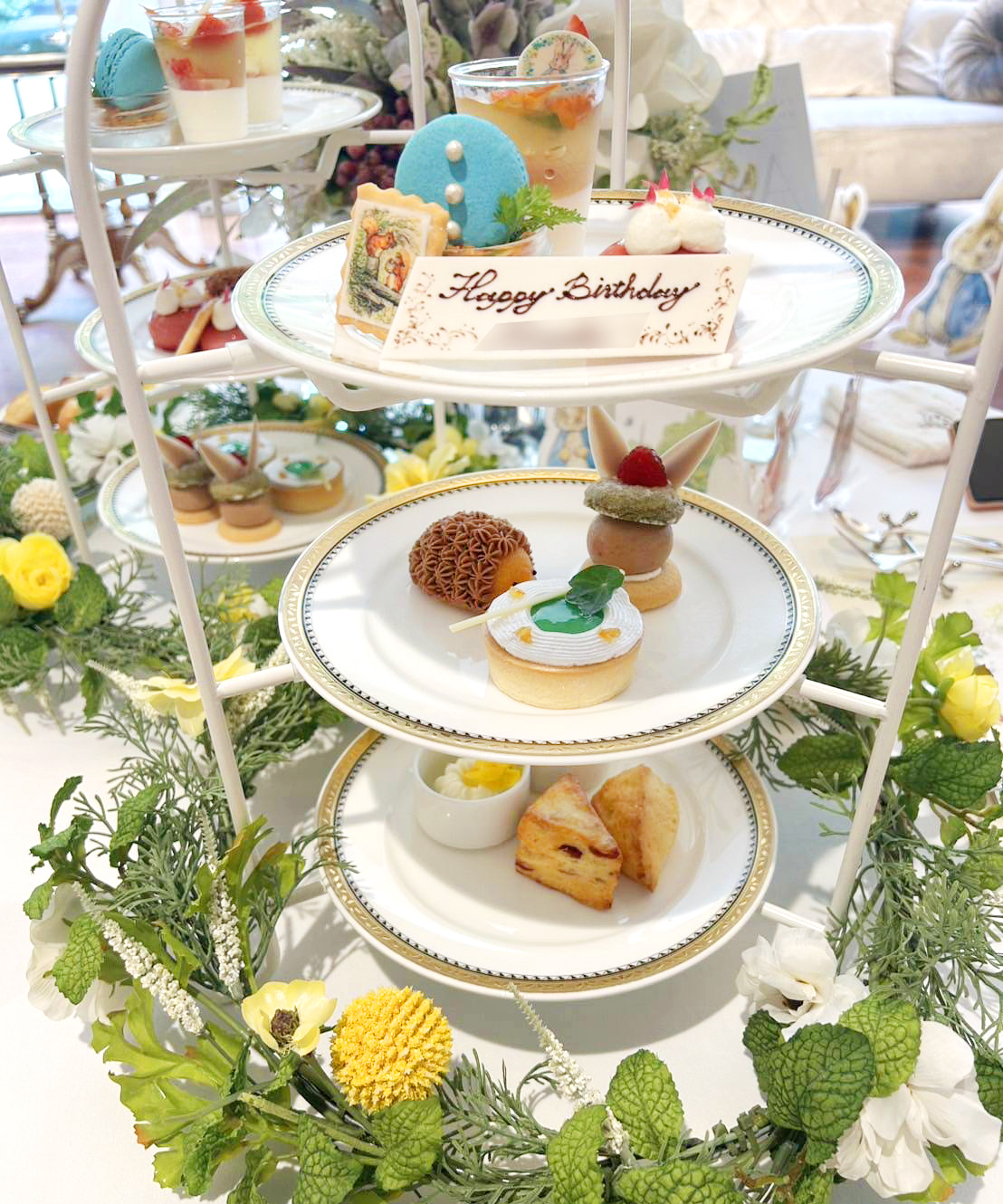 ピーターラビットアフタヌーンティー